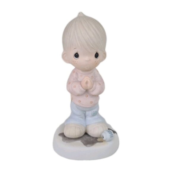 Precious Moments 100269 "Help Lord, Im In A Spot" Figure Vintage +2 Ornaments - Picture 2 of 8